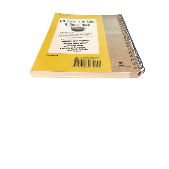 101 Things To Do With A Dutch Oven Spiral-Bound Cookbook Cast Iron Recipes - Picture 3 of 9